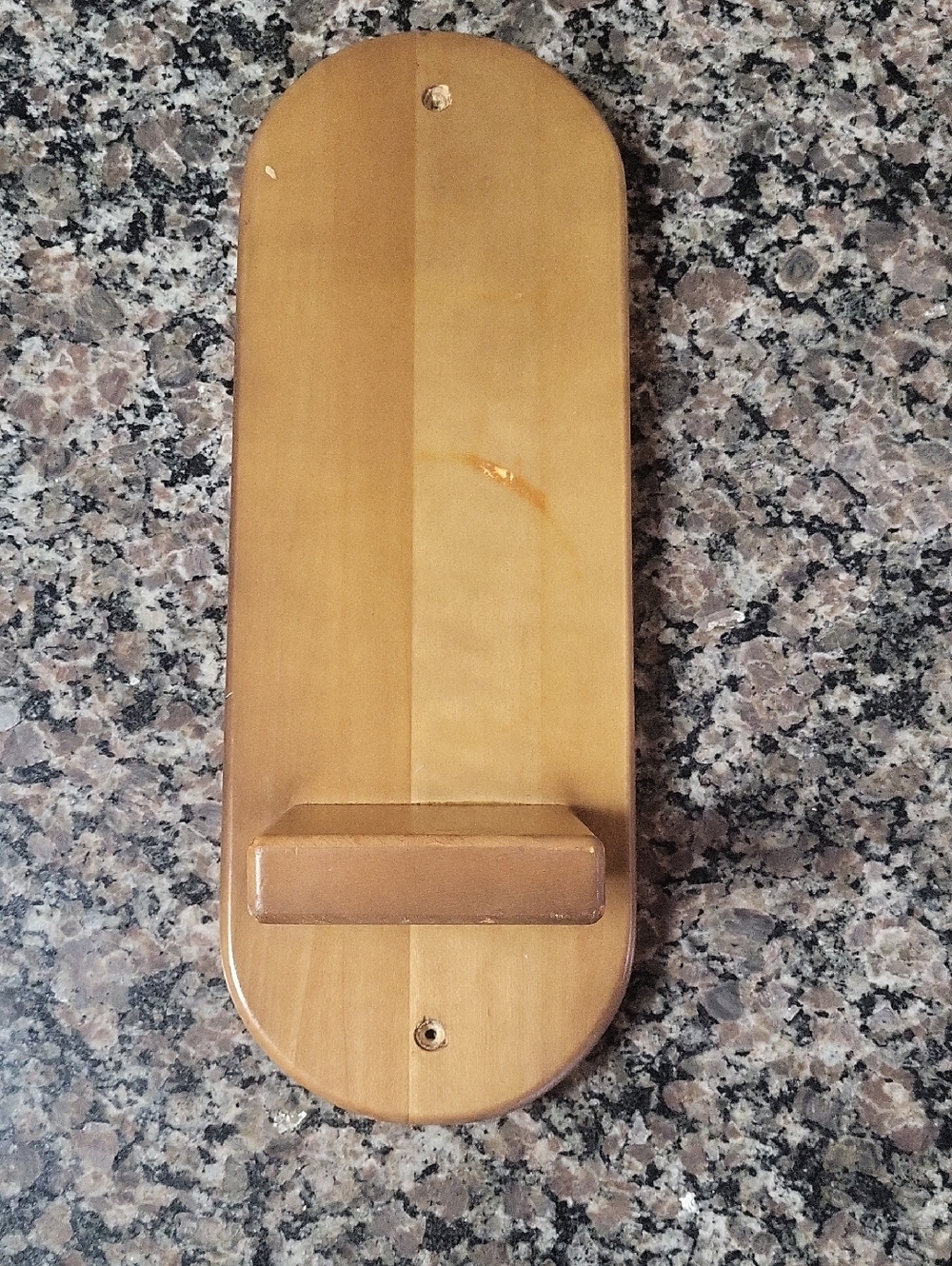 Core Products Jeanie Rub Wall Hanger Only Wall-Mounted Wood used